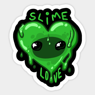 Slime Love Sticker